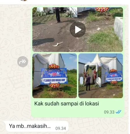 Pengiriman Karangan Bunga Terminal Poris Plawad