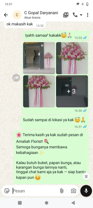Pengiriman Karangan Bunga Terminal Poris Plawad