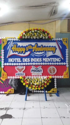 Papan Bunga di Terminal Poris Plawad